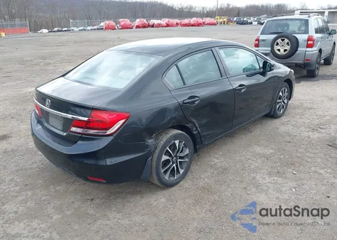 2013 Honda Civic Ex from USA, damaged, VIN 19XFB2F81DE255718